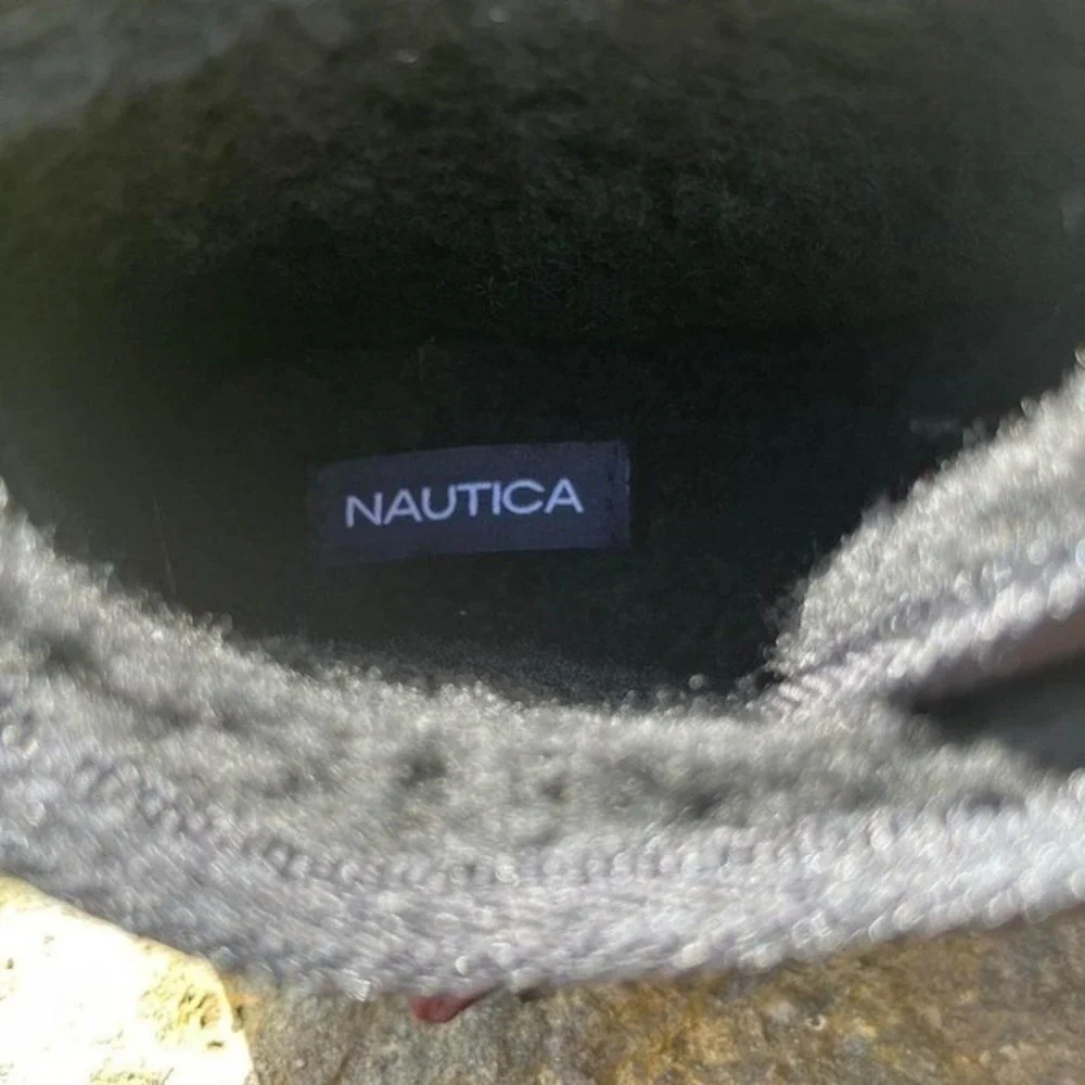Nautica Men's Black Boots  Size US 9